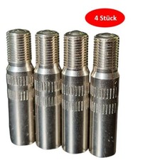 4x Ventilverlängerung Autoventil AV Ventil Verlängerung PKW Auto Scooter LKW Set