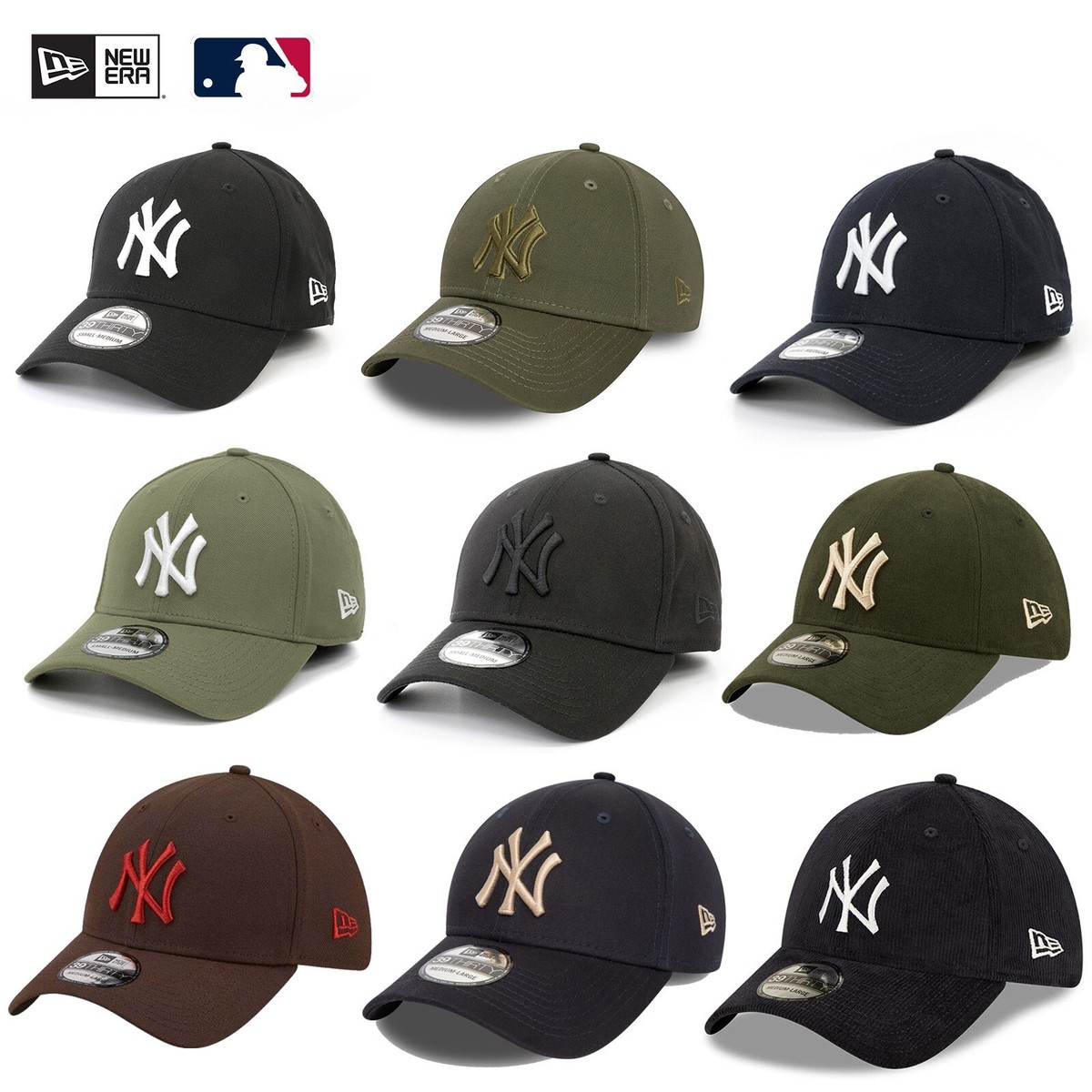 cap new york yankees schwarz