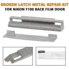2PCS Back Film Door Broken Latch Metal Repair Kit For Nikon F100 Film SLR Camera