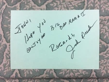 John Dresden - Not of This Earth - Two of a Kind - The Dark - Autographed 1987