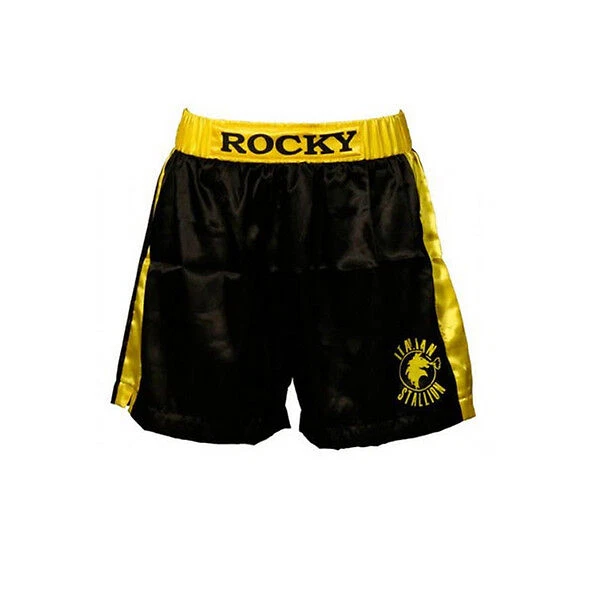 Rocky Balboa Boxeo Halloween Juegos con disfraces Disfraz Réplica Pantalones Cortos Baúles Foto 2 de 4