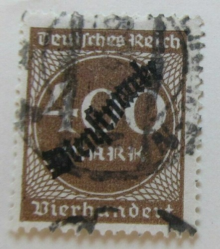 A8P49F132 German Reich Germany 1923 400m fine used stamp