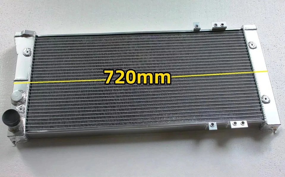 Ajuste Volkswagen Corrado VR6 SLC 2.8L 2.9L 1991-1995 radiador de aluminio + cubierta + ventilador Foto 2 de 4