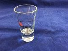 Bacardi Black Advertising Shot Glass 3.5" Tall Fluted Shooter — photo 2