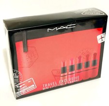 Mac Lipstick Travel Exclusive Mini Lipsticks x5 Bright nib