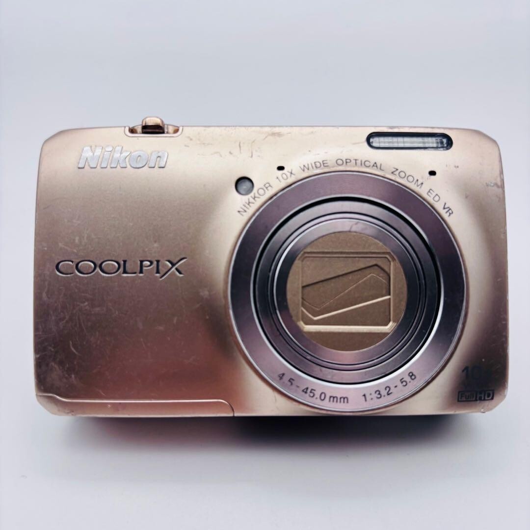 Nikon COOLPIX S6300 Gold Digital Camera 16.0 MP 10x Optical Nikon COOLPIX S6300 Gold Digital Camera 16.0 MP 10x Optical