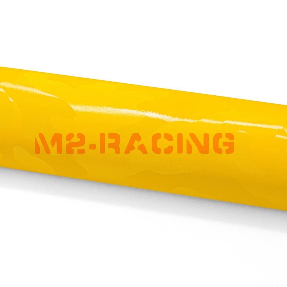 Camuflaje Sombra Amarillo Patrón Camuflaje Coche Vinilo Envoltura Calcomanía Adhesivo Hoja Película Foto 3 de 4