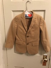 CrewCuts Boys' Ludlow Suit Jacket in Italian Chino Size 6