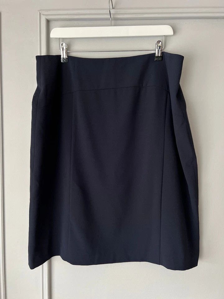 JOHN LEWIS Skirt - Size 18 Work/Office Wear Navy - Image 4 of 4