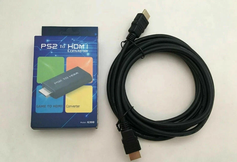 PS2 to HDMI Video AV Adapter Converter for Sony Playstation 2 HD