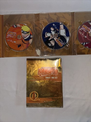 Naruto DVD Uncut Box Set, DVD 1 2 5 6 11 12 14 16 Bilingual Shonen Jump's - Picture 2 of 9