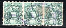 GUATEMALA Quetzal bande classique de 3 timbres 1c utilisés (NOA--313 )
