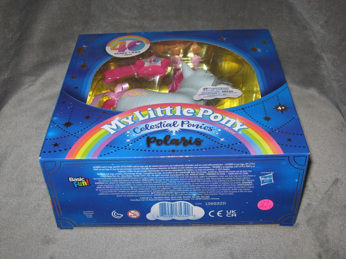 My Little Pony 40 Years Anniversary Celestial ~ Polaris MISB 09A23