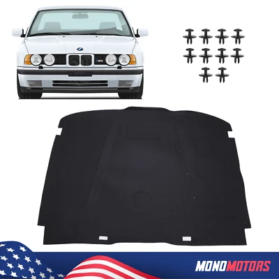 HOOD HEAT INSULATION PAD RIVETS FOAM PAD For BMW E34 FREE 3-5 DAYS DELIVERY - Bild 1 von 4