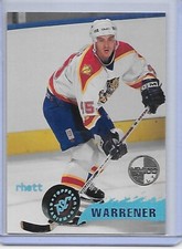 1995-96 Stadium Club Members Only Florida Panthers RHETT WARRENER #140