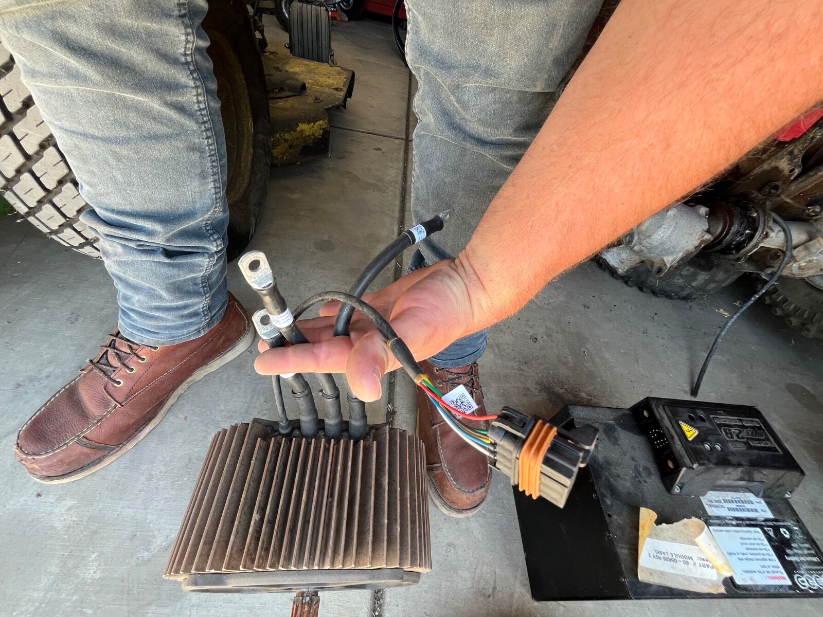 ZERO   motorcycle Fx 75-5  electric motor ( brand new )