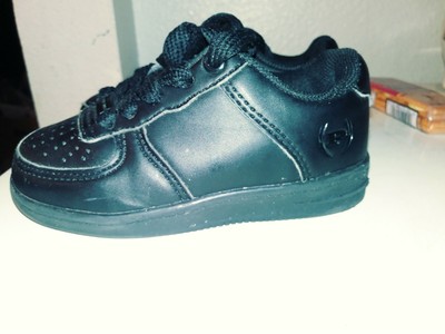 infant size 7 black shoes