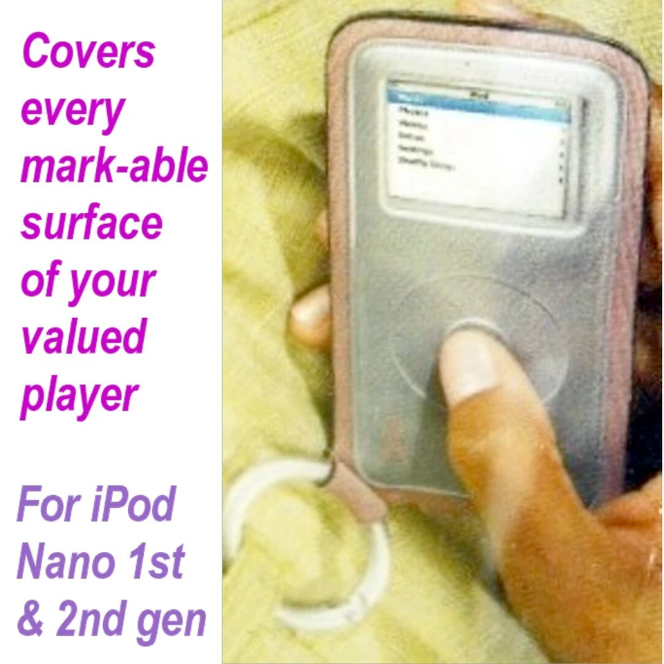 BELKIN Neoprene Slim Sleeve Case for Apple IPOD Nano 1st & 2nd G~Pink Ribbon~NEW - Image 2 of 4
