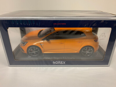 Norev 1/18 Renault Megane R.S. Trophy 2022 - Tonic Orange - Miniature Neuve