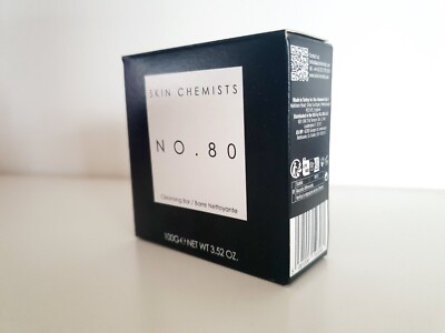 Skin Chemists No. 80, Cleansing Bar, Gesichtsseife 100 g, vegan, Neu !!