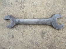 WILLIAMS DBL OPEN END WRENCH #27 OLD SAE MARKINGS 3/8" X 5/16" NICE USA MADE