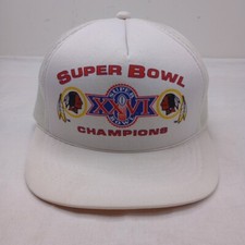 Washington Redskins XXVI Super Bowl Snapback Hat   Vintage Cap