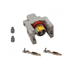Stecker 2-polig Einspritzd&uuml;se Diesel Injektor f&uuml;r Ford Renault Dacia Crimp