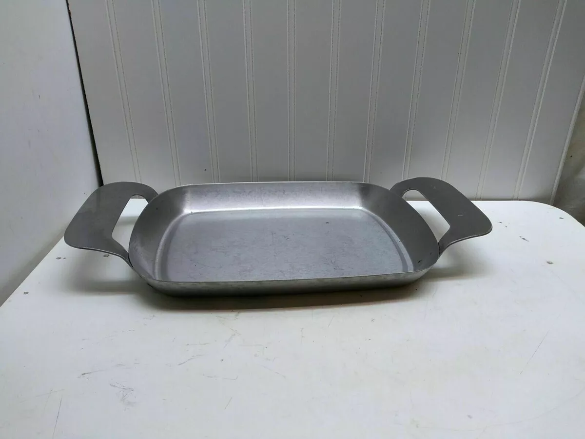 IKEA Cookware Stainless Steel Platter Serving Dish Tray Baking Pan 10 x 9 x 1