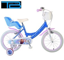 Bici Bambina 16'' FROZEN con Cestino- Porta Bambole