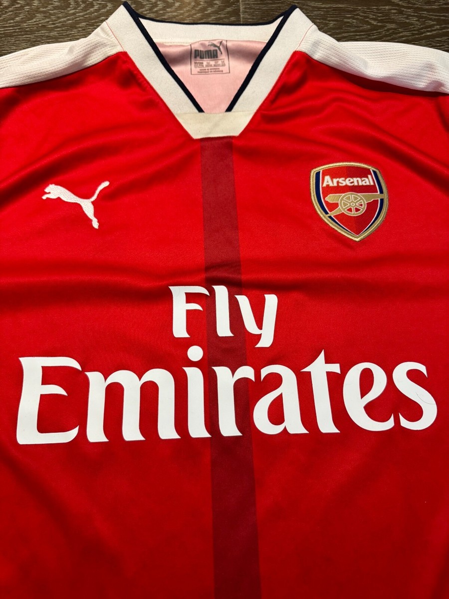 Puma Arsenal Fc Jersey Adult M medium Red 17/18 Home #14 SEUN | eBay
