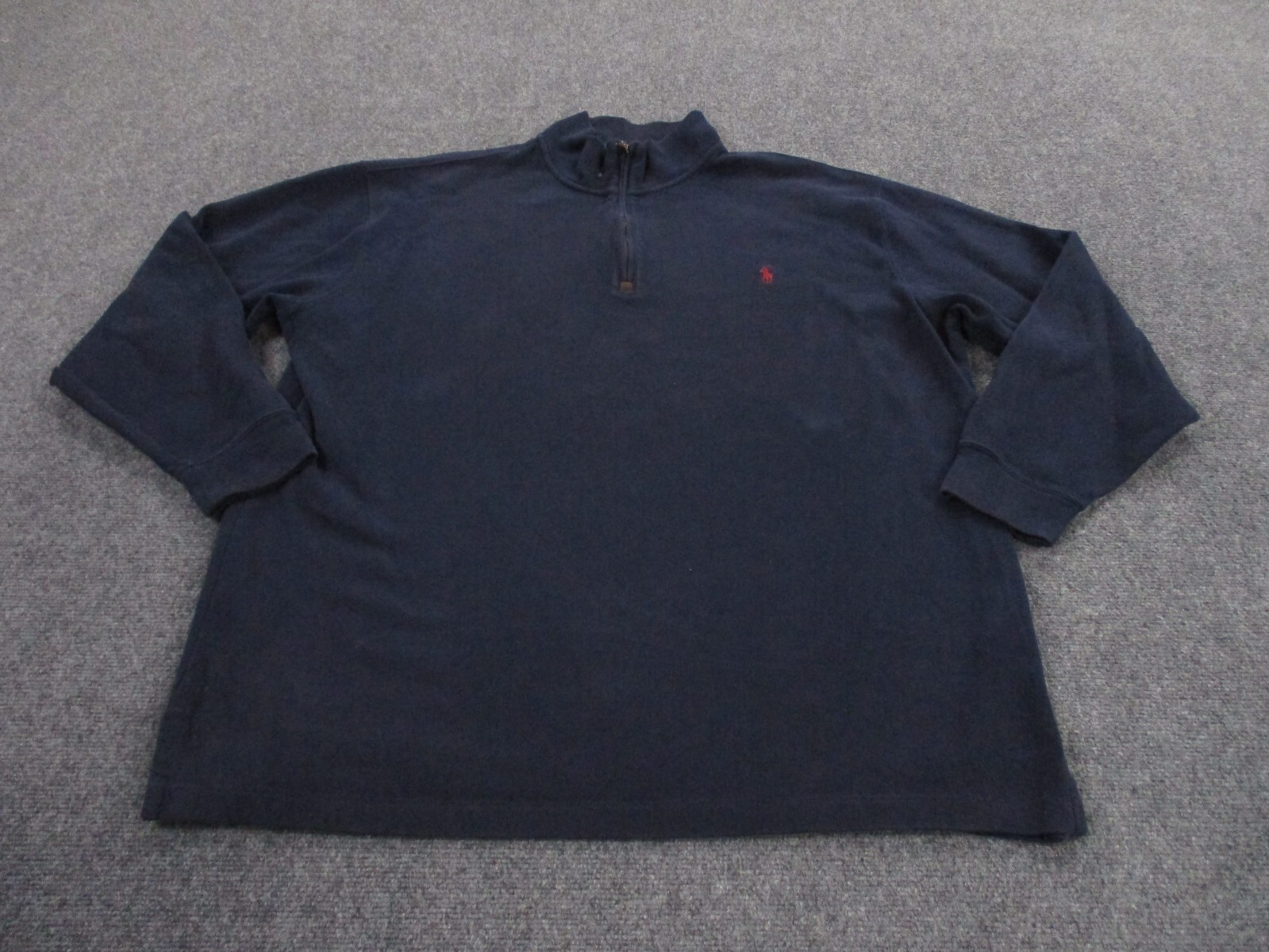 Maglione Polo Ralph Lauren Adulto 2XLT Blu Maglione Pony Jacket Uomo