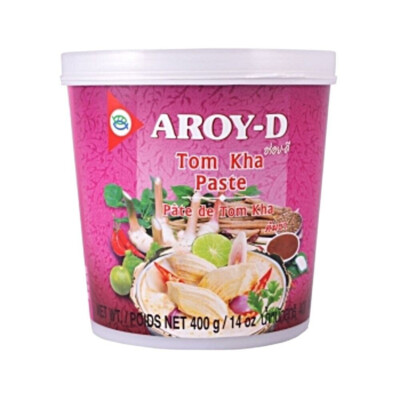 Aroy-D Tom Kha Paste 14 Oz. Coconut Milk Soup GREAT THAI AUTHENTIC TASTE