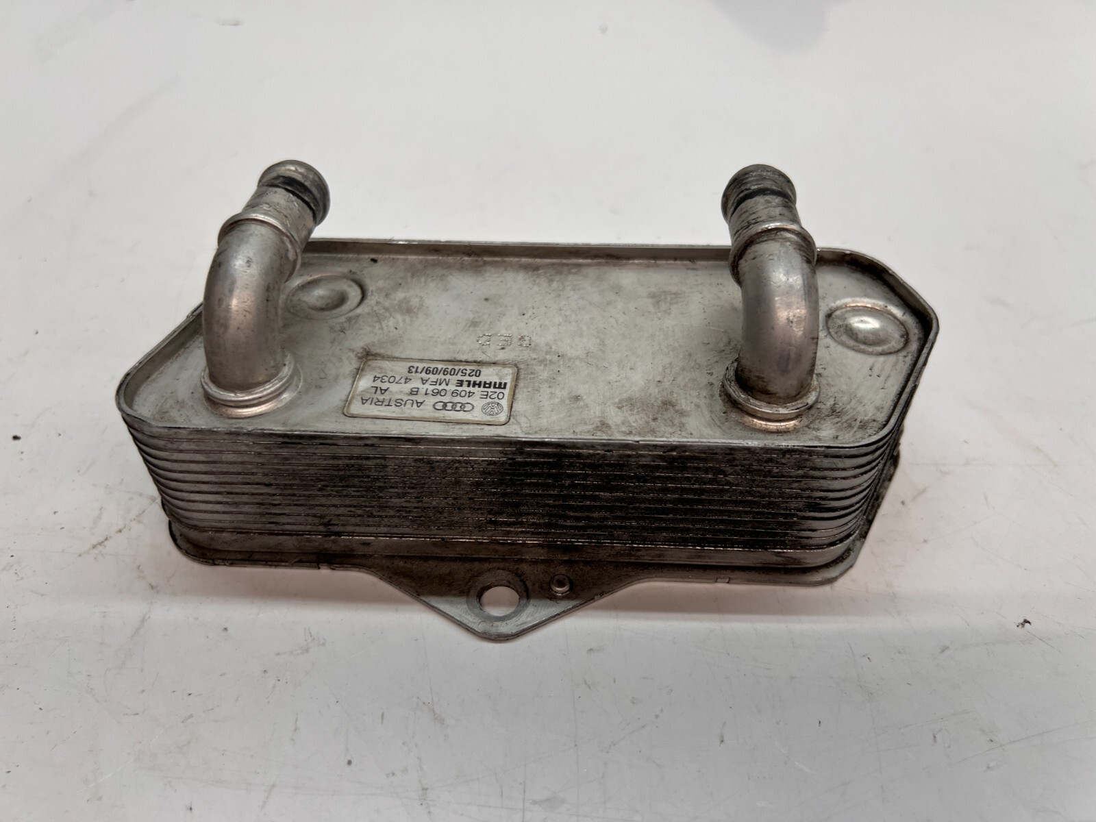 LAMBORGHINI AVENTADOR LP740 750 TRANSMISSION OIL COOLER OEM 02E409061B