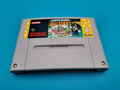 Super Nintendo SNES Spiel Super Mario All Stars nur Modul gut