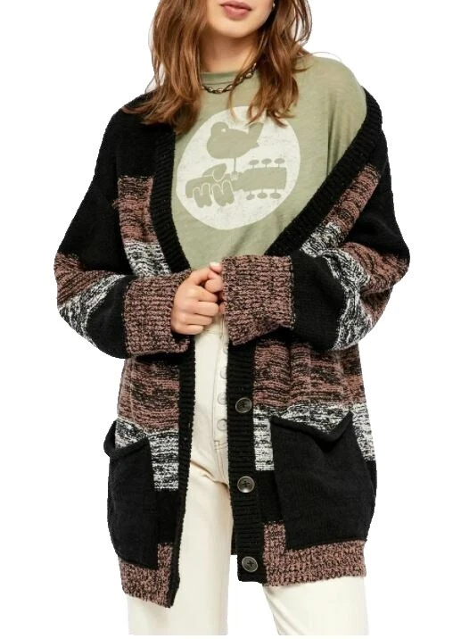 Free People Black Cardigan Sweaters for Women