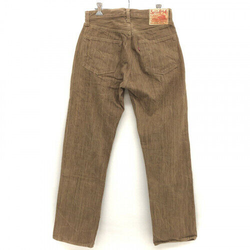 SUGAR CANE DENIM PANTS Lot.285 Size: W30 L34 Brown SC40285 SUGAR CANE DENIM PANTS Lot.285 Size: W30 L34 Brown SC40285