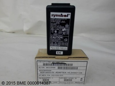 Symbol Adaptor  -  Adp-0502-5V  - 5.2Vdc/1.0A - 6 Pin -  Ac Input 100-240V