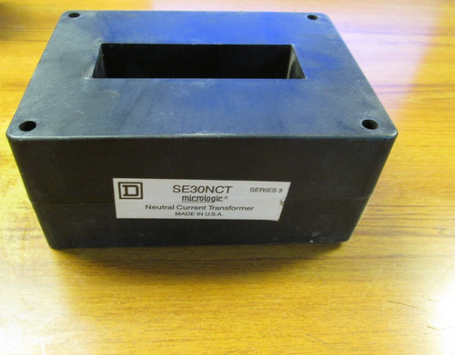 SQUARE D NEUTRAL CURRENT TRANSFORMER SERIES 3, CAT# SE30NCT ... UR-19 - Foto 3 di 6