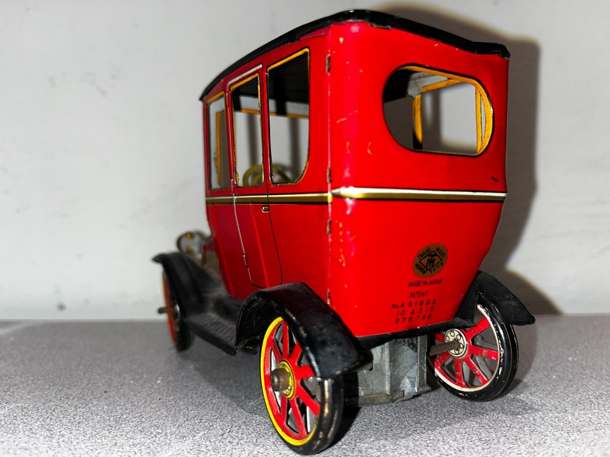 Vintage Lever Tin Car Japan Model T Ford Trade Mark Modern