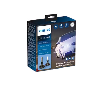 H3 +250% 5800K 12/24V 18W led PH-11336U90CWX2 DUO BOX Philips