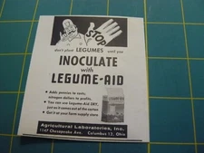 THE FARM QUARTERLY- SUMMER 1957-AD- INCULATE LEGUME-AID / Columbus, OH