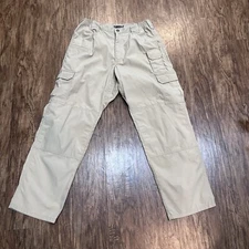 5.11 Tactical Taclite Pro Pants Men’s 34/32  74273 Cargo Pockets  Khaki
