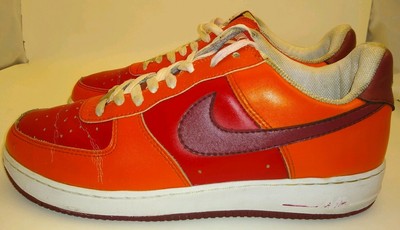 nike air force orange purple