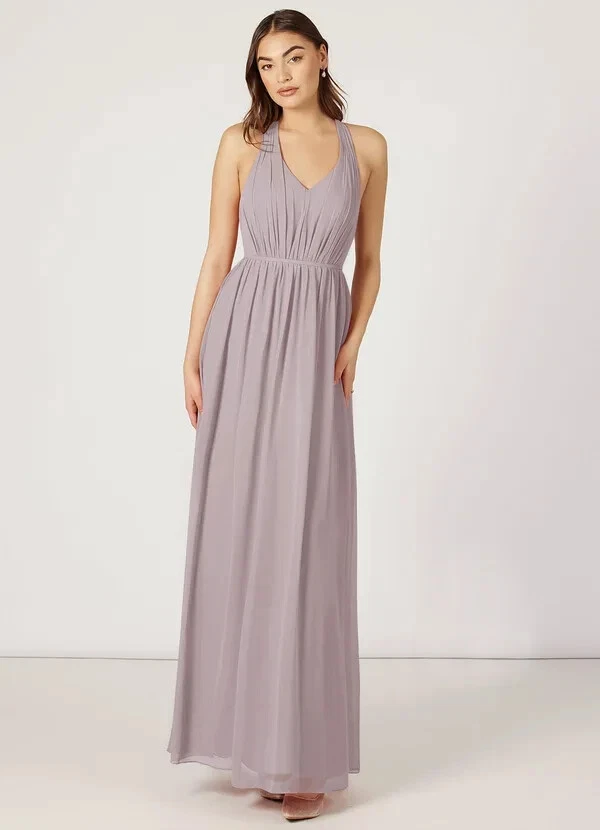 New AZAZIE NIKKA Dusk Bridesmaid Dress Classic Gown A-line size A4 $99 (4)  | eBay