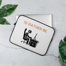 I'd Rather Be Gaming - Laptop Sleeve