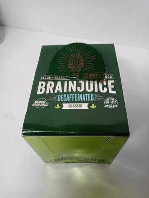 BrainJuice Brain Booster Shot, Original Classic Flavor | Brain Support 12 SHOTS