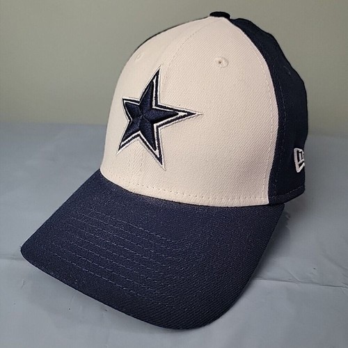 Dallas Cowboys NFL New Era 39Thirty Fitted Cap Hat Blue Size Medium Large