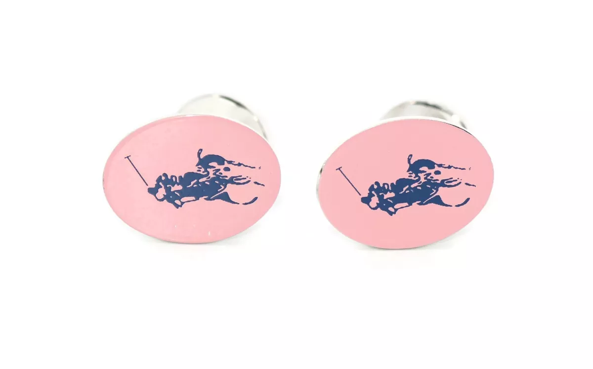 Ralph Lauren Polo Rosa Acero Inoxidable Gemelos