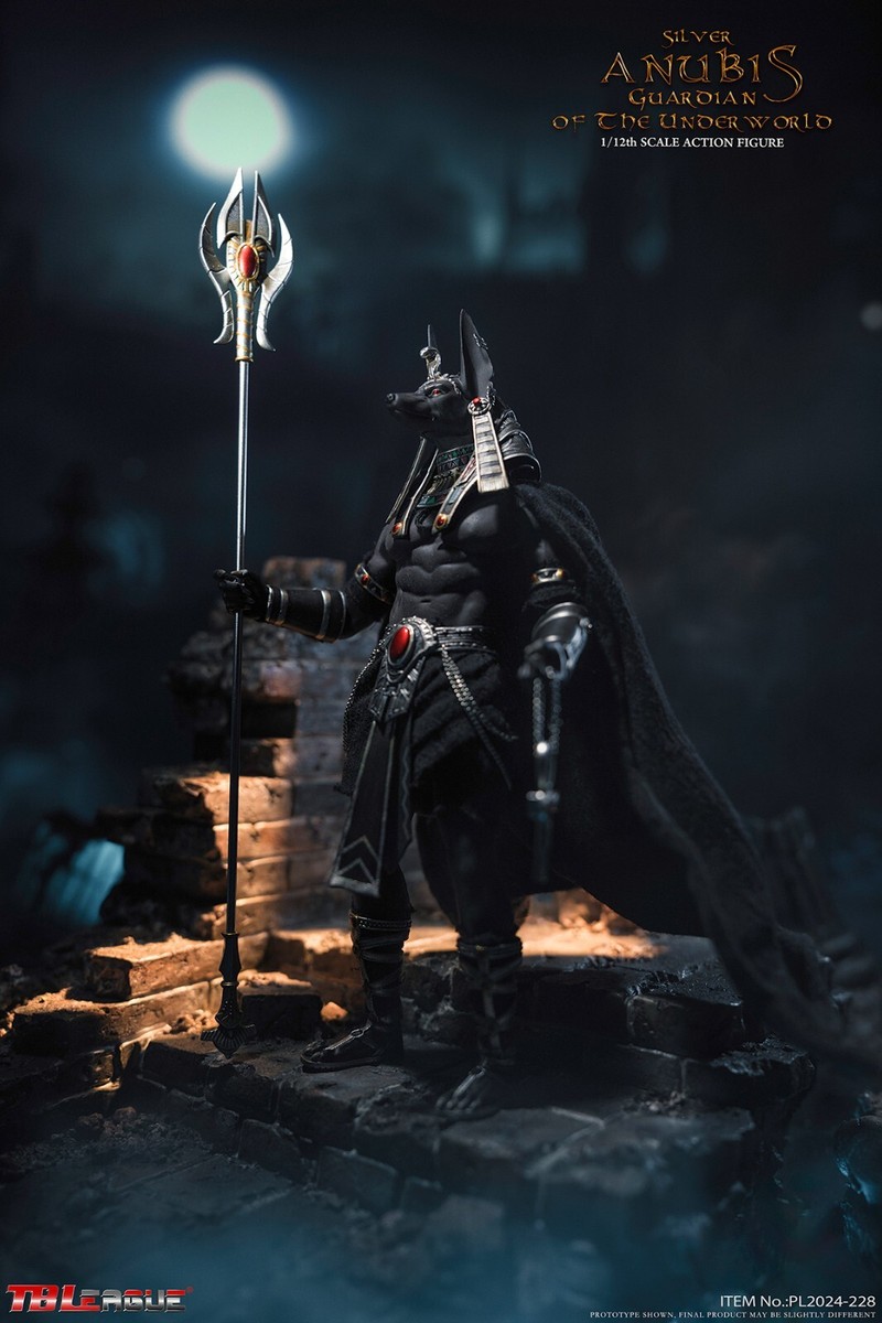 SF・ファンタジー・ホラー TBLeague 1/12 Anubis PL2024-228 TBLeague 1/12 PL2024-228 Silver Anubis Guardian Action