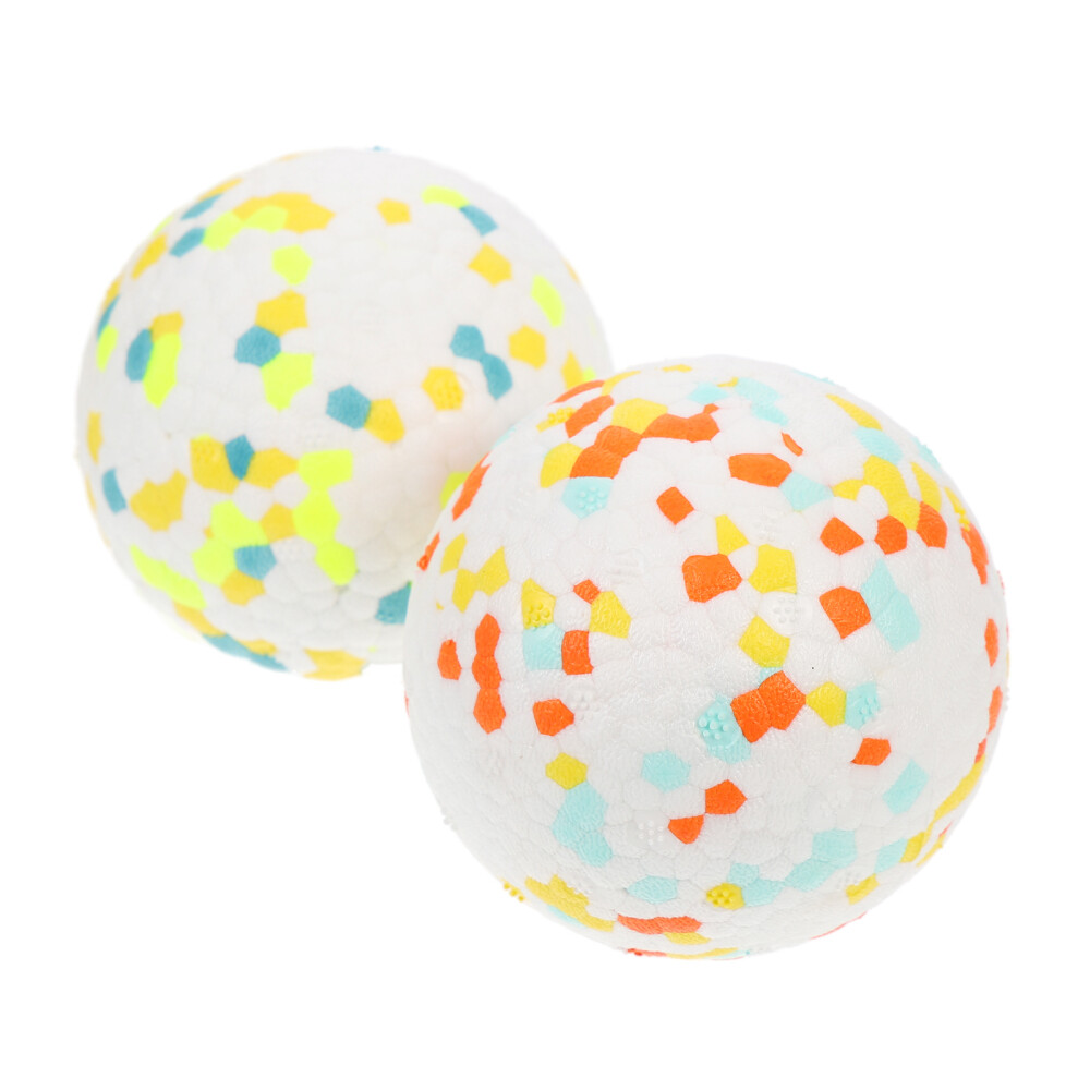 Juguetes para masticar bolas hinchables Collie Pet de 2 piezas bolas interactivas para perros